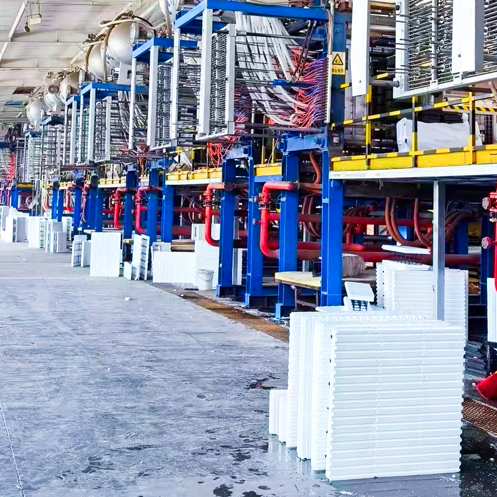 SPZ140TE EPS泡沫墙体建房模块专用成型机