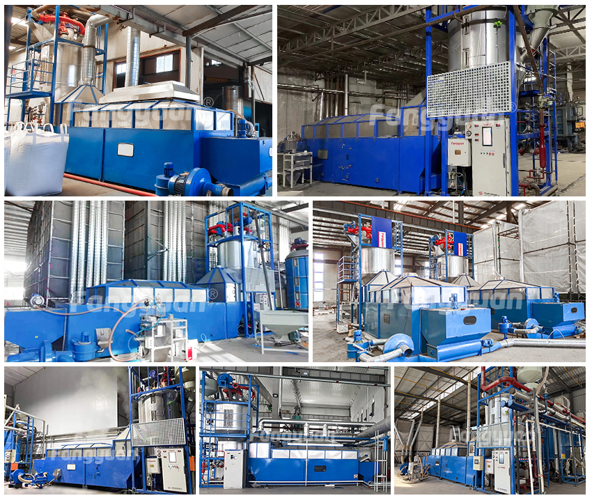 SPJ180锥形大桶体EPS间歇式预发泡机