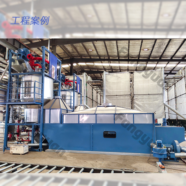 SPJ180B 间歇式锥形大桶体高产量EPS聚苯乙烯泡沫颗粒预发泡机