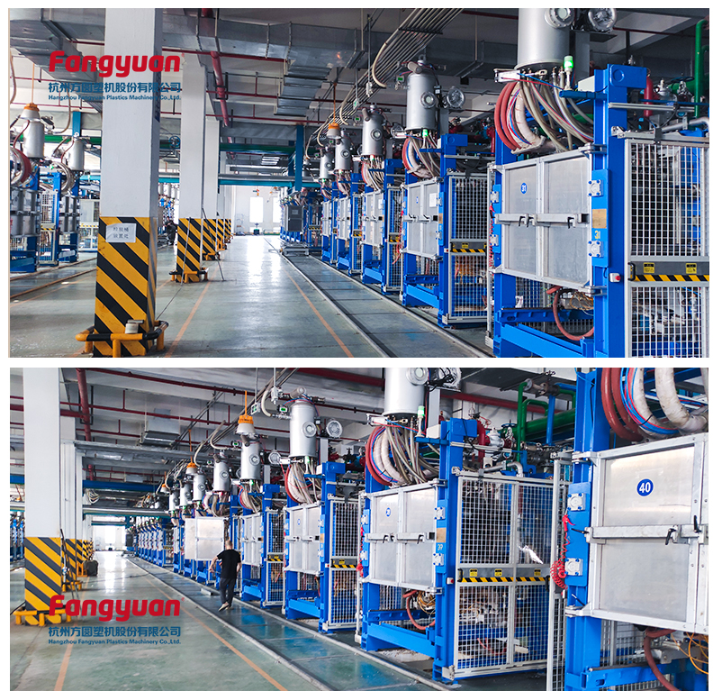 EPS泡沫化纤板成型机