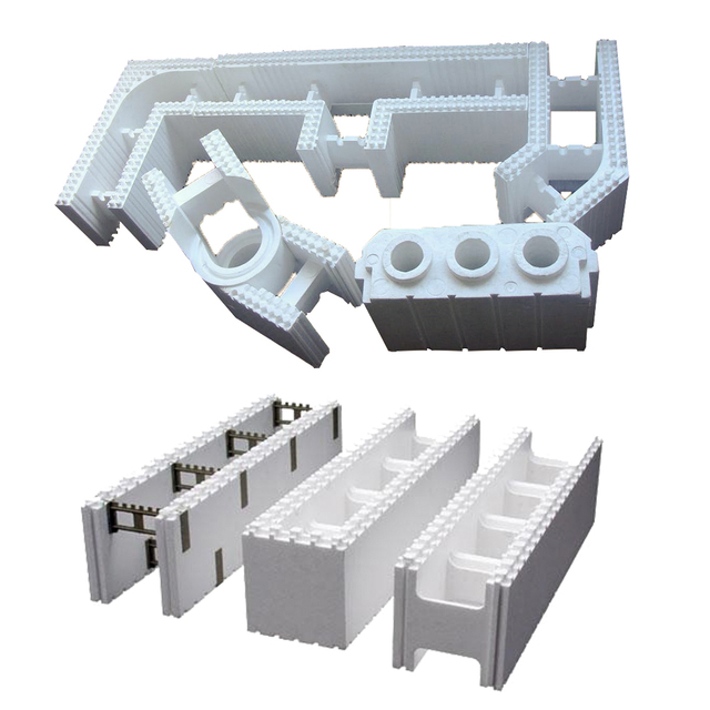 SPZ140TE EPS泡沫墙体建房模块专用成型机